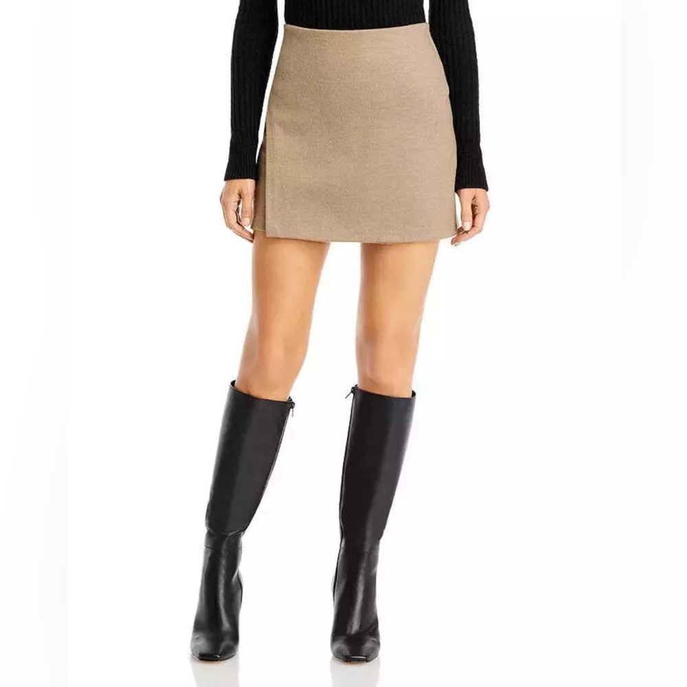 NWT! Vince Asymmetric Paneled Skirt (Birch) Womens Skirt, Size medium